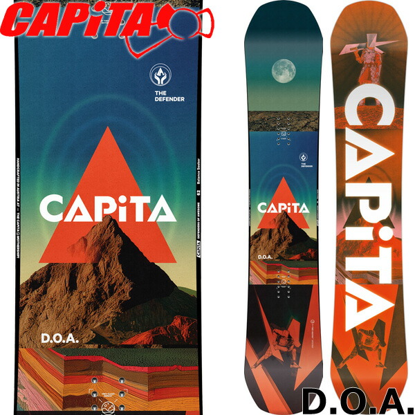 26-27 CAPITA/キャピタ DOA ディーオーエー メンズ レディース スノーボード オールラウンド 板 2027 取って置く商いもの