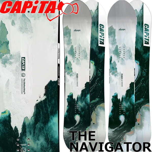 26-27 CAPITA/キャピタ THE NAVIGATOR ザナビゲーター メンズ レディース スノーボード パウダー カービング 板 2027 予約商品｜BREAKOUT 58,080円