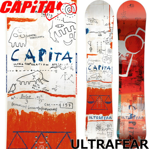 26-27 CAPITA/キャピタ ULTRAFEAR ウルトラフィア メンズ レディース スノーボード ジブ 運動場 板 2027 取っておく商いもの