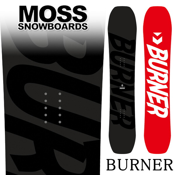 26-27 MOSS SNOWBOARDS/モススノーボード BURNER バーナー メンズ レディース スノーボード パウダー 板 2027 予約商品｜BREAKOUT
