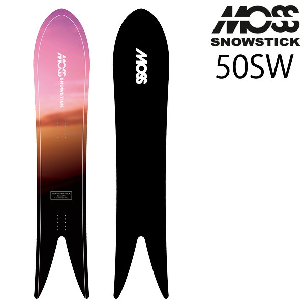 26-27 MOSS SNOWSTICK/モススノースティック SW50 スワロー メンズ レディース スノーボード スノーサーフィン 黒色火薬 板 2027 取って置く商いもの