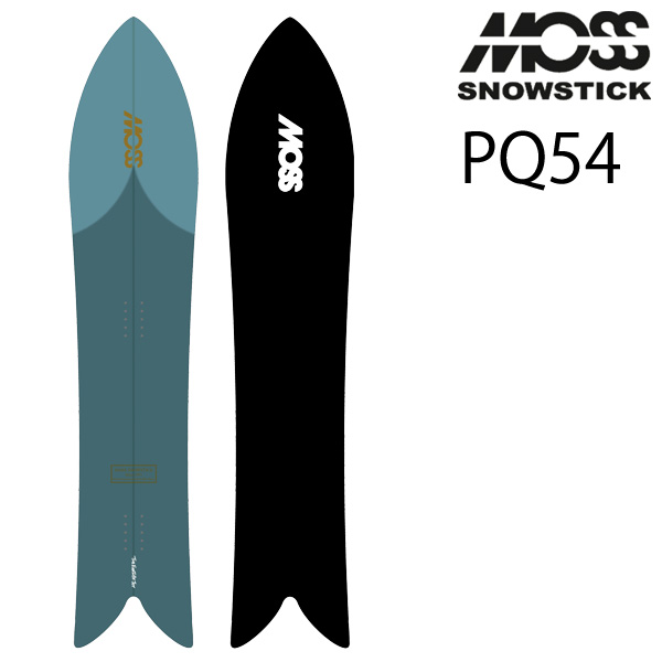 26-27 MOSS SNOWSTICK/モススノースティック PQ54 パフォーマンスクワッド メンズ レディース スノーボード スノーサーフィン 黒色火薬 板 2027 取っておく商いもの
