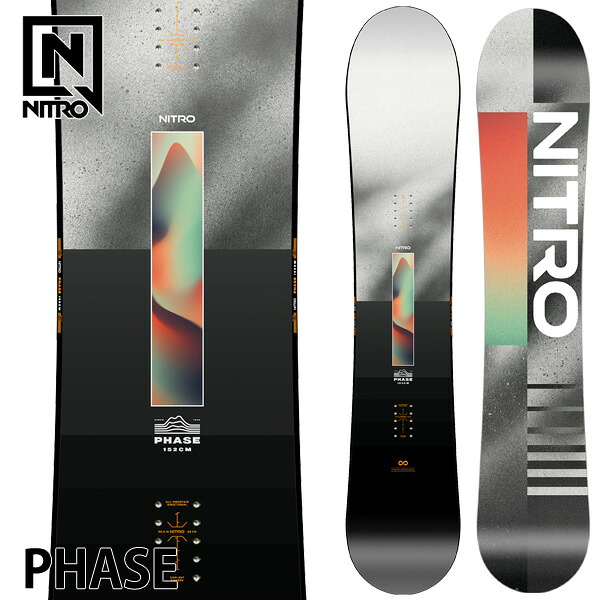 26-27 NITRO/ナイトロ PHASE フェーズ メンズ スノーボード 板 2027 予約商品｜BREAKOUT