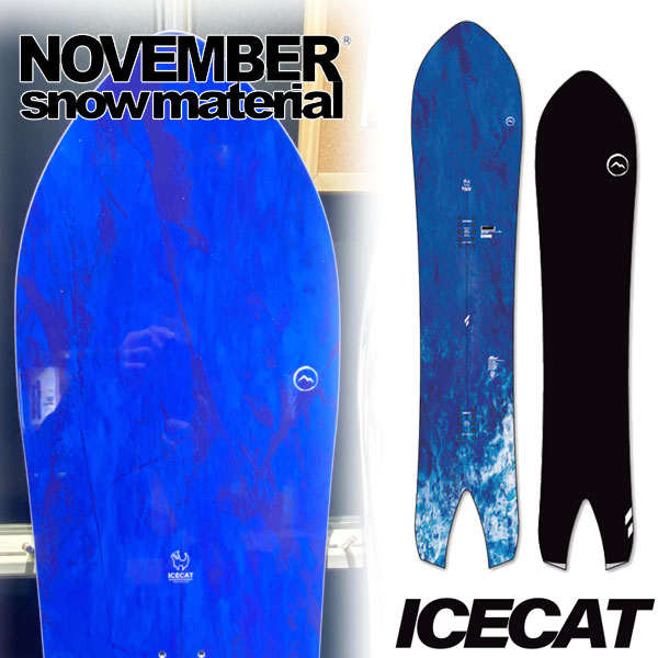 26-27 NOVEMBER/ノベンバー ICECAT アイスキャット メンズ レディース スノーボード パウダー 板 国産 2027 予約商品