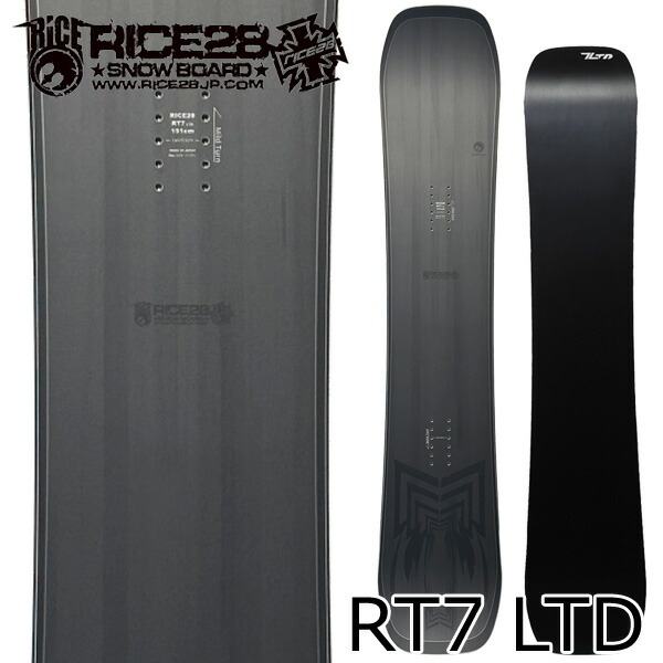 26-27 RICE28/田の実 RT-7 LTD アールティーセブン リミテッド メンズ レディース スノーボード グラトリ 板 2027 取って置く商いもの