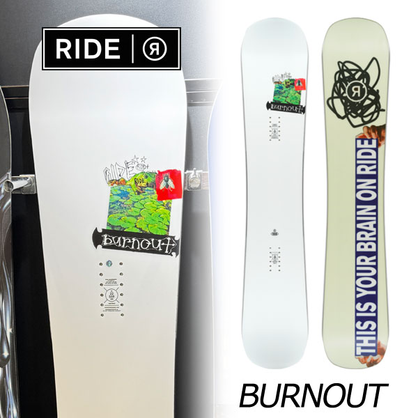 26-27 RIDE/ライド BURNOUT バーンアウト メンズ レディース スノーボード 板 2027 取って置く商いもの