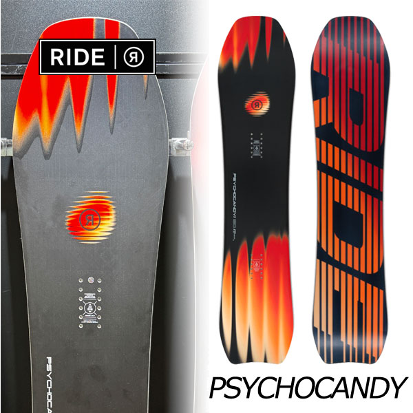 26-27 RIDE/ライド PSYCHOCANDY サイコキャンディー メンズ レディース スノーボード 黒色火薬 板 2027 取っておく商いもの