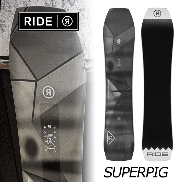 26-27 RIDE/ライド SUPERPIG スーパーピグ メンズ レディース スノーボード 黒色火薬 板 2027 取っておく商いもの