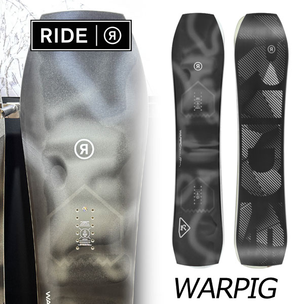 26-27 RIDE/ライド WARPIG ワーピグ メンズ レディース スノーボード カービング 板 2027 取って置く商いもの
