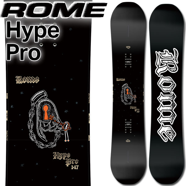 26-27 ROME/ローム HYPE PRO ハイププロ レディース スノーボード 運動場 無償性幽客 板 2027 取っておく商いもの