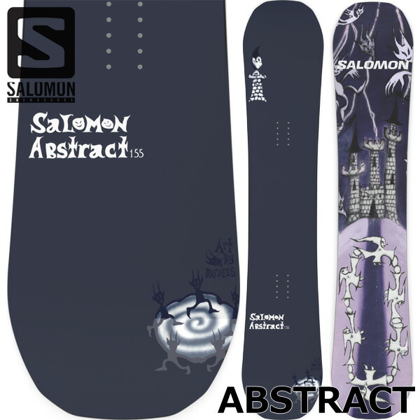 26-27 SALOMON/サロモン ABSTRACT 一とおり メンズ レディース 運動場 スノーボード 板 2027 取って置く商いもの