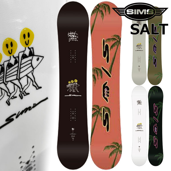26-27 SIMS/シムス SALT ソルト レディース スノーボード 運動場 板 2027 取っておく商いもの