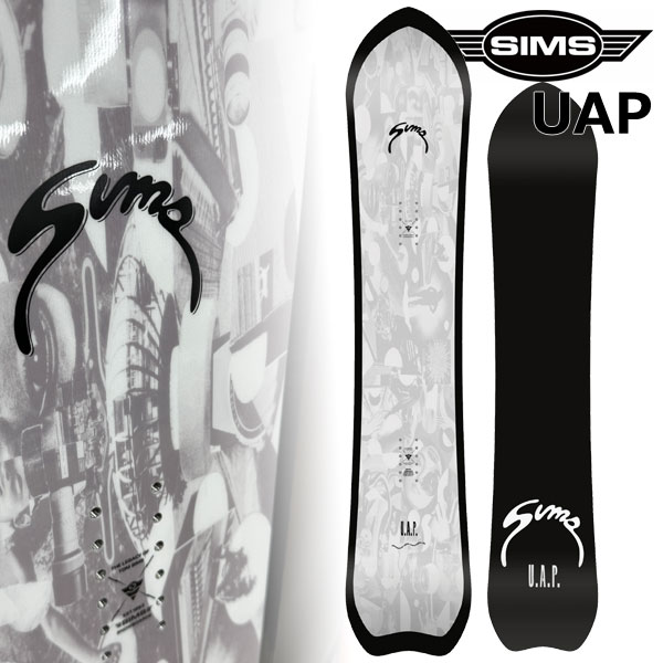 26-27 SIMS/シムス UAP ユーエーピー メンズ レディース スノーボード カービング 板 2027 取って置く商いもの