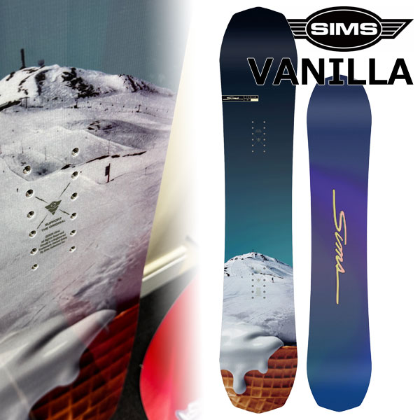 26-27 SIMS/シムス VANILLA バニラ レディース スノーボード 運動場 板 2027 取って置く商いもの