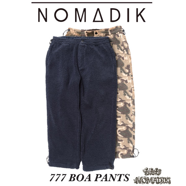 26-27 NOMADIK/ノマディック 777 BOA pants メンズ レディース ボアズボン下 スノーボードお召しもの インナーウェアー 2027 取っておく商いもの