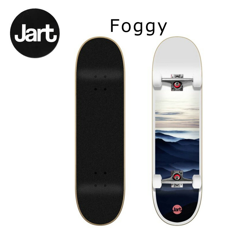 【新品デッキ】JART 8.0 ジャート 楽天市場】JART FOGGY コンプリートデッキ ジャート フォジー 8.0
