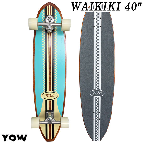 楽天市場】YOW SURF SKATE ヤウ スケートボード CALMON 41” サーフ