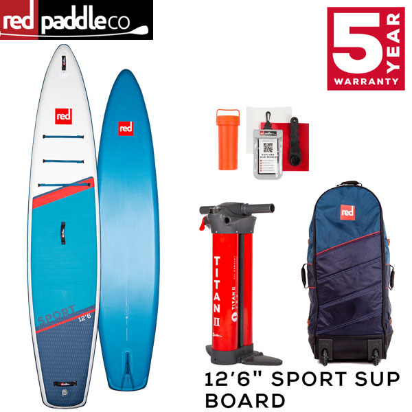 最大49%OFFクーポン 2022 RED PADDLE 12'6 SPORT SUP BOARD レッド