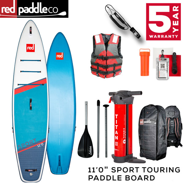 最前線の 2021 RED PADDLE 11'0″ SPORT TOURING BOARD レッドパドル