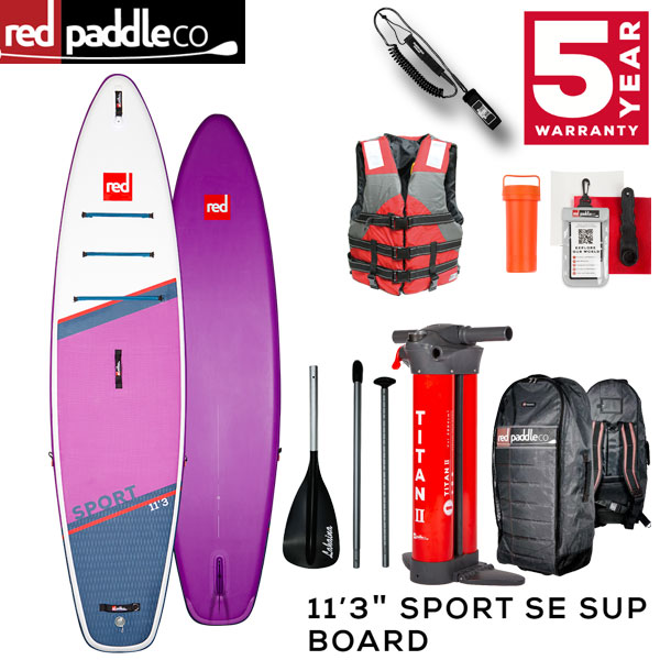 最大41%OFFクーポン 2021 RED PADDLE 11'3″ SPORT SE SUP BOARD レッド