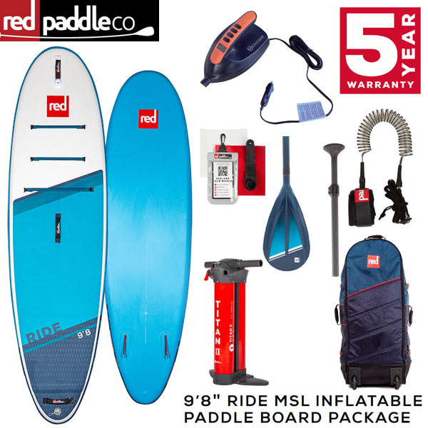 楽天市場】【セット】2022 RED PADDLE 10'6 RIDE MSL INFLATABLE