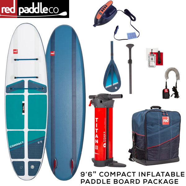 【楽天市場】【セット】2022 RED PADDLE 9’6 COMPACT INFLATABLE PADDLE BOARD PACKAGE