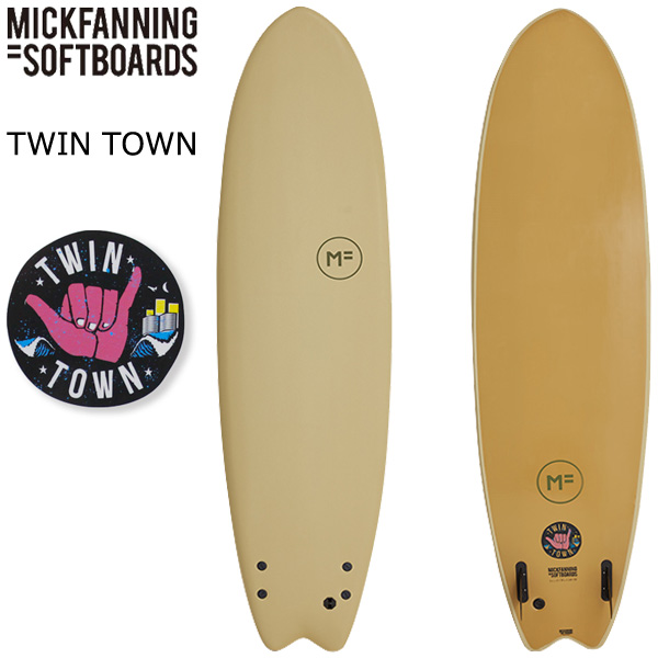 激安超特価 2022 MICKFANNING SOFTBOARDS TWIN TOWN 7'0 ミック