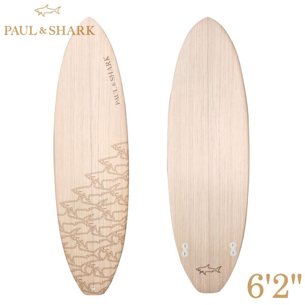 サーフボード ポール＆シャーク / Paul & Shark 6'2 ショートボード ツインフィン 西濃運輸営業所止め 送料無料｜BREAKOUT