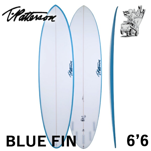 取り寄せ商品 TIMMY PATTERSON BLUE FIN / ティミーパターソン ブルーフィン 6'6 SURFTECH サーフテック サーフボード サーフィン ミッドレングス 営業所止め