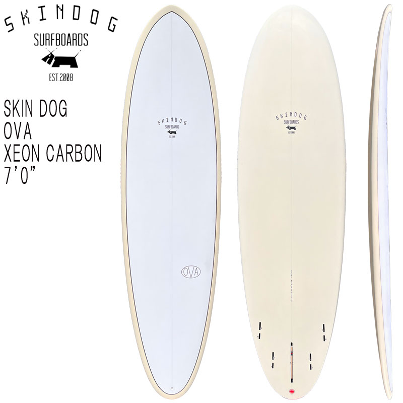 楽天市場】2023 SKIN DOG THE OVA 7'0 XEONCARBON / スキンドック ザ オーバ ジオンカーボン サンダーボルト  トンビ製 5フィン ミッドレングス ファンボード サーフボード 営業所止め 送料無料 サーフィン : BREAKOUT