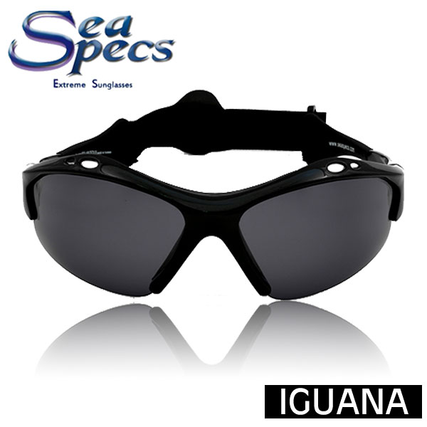 SEA SPECS IGUANA / シースペック お水運動競技用 黒眼鏡 黒いこと 黒 メンズ レディース UV取りすてる 偏光水晶体 波乗り