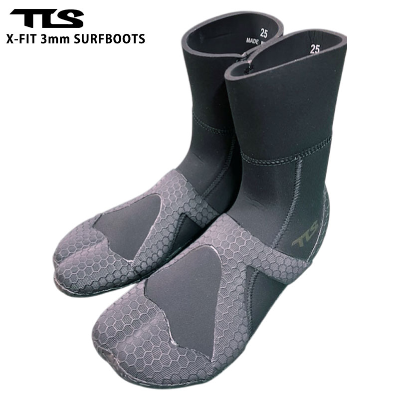 TOOLS / TLS X-FIT 3mm SURFBOOTS 25cm サーフィン サーフブーツ マリンブーツ SUP 防寒