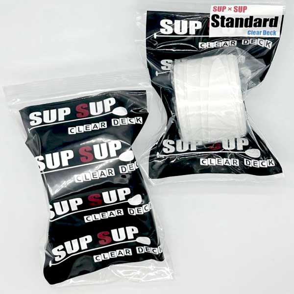 SUPxSUP CLEAR DECK RAIL GUARD TAPE SUP SURF STANDARD / クリアデッキ レイルガードテープ サップ サーフ用 レールガード パドルボード サーフィン｜BREAKOUT