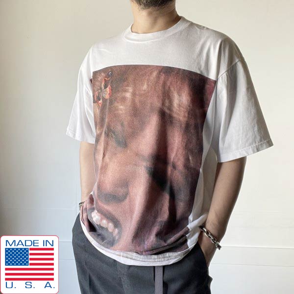 1993年製 USA製 ベット ミドラー ツアーTシャツ 半袖 白系 XL フォトプリント ビッグサイズ アメリカ製 ビンテージ D148【中古】【古着】【メンズ】【通販】【BTSX】｜古着屋 BRIDGE