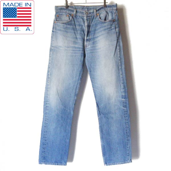 楽天市場】1996年製 USA製 リーバイス501 激ヒゲ ジーンズ 実寸W33 旧6