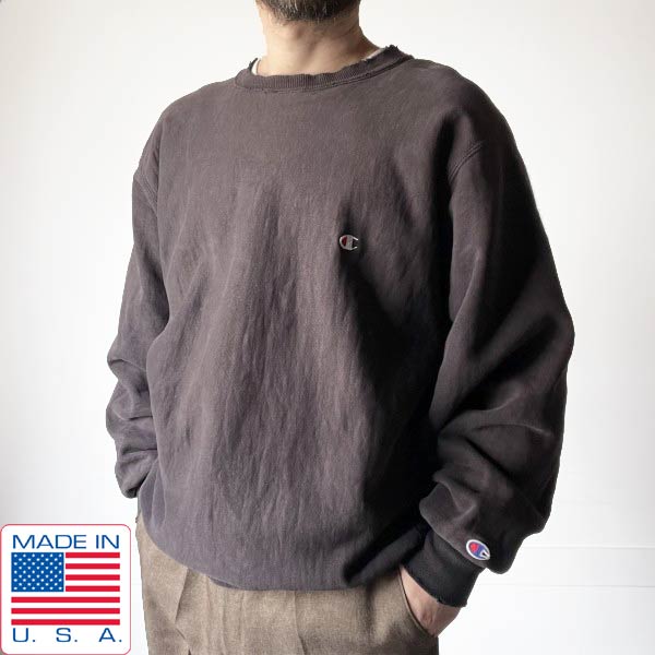 楽天市場】USA製 90s Champion Reverse Weave Sweatshirt 緑 L