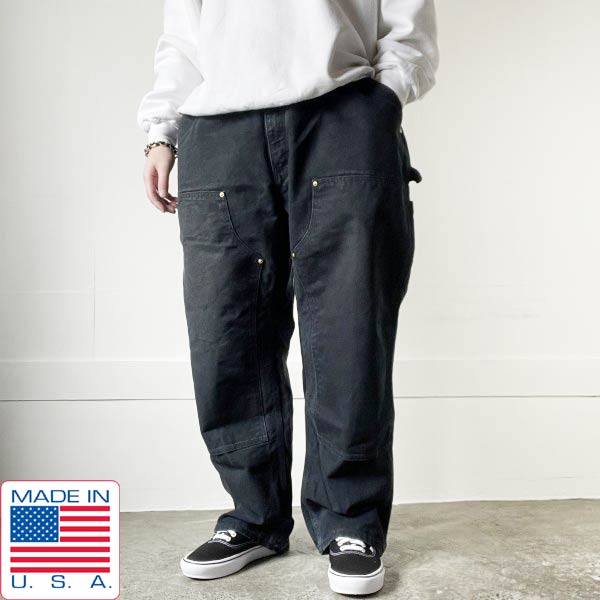 【コンビニ受取対応商品】 carhartt USA製 楽天市場】希少 フェード ダック グレー系 パンツ