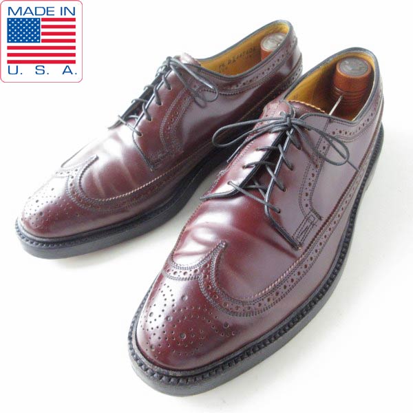 Florsheim フローシャイムインペリアル70s 26.5 シボ革　ウイング Florsheim フローシャイムインペリアル70s 26.5 シボ革 ウイング