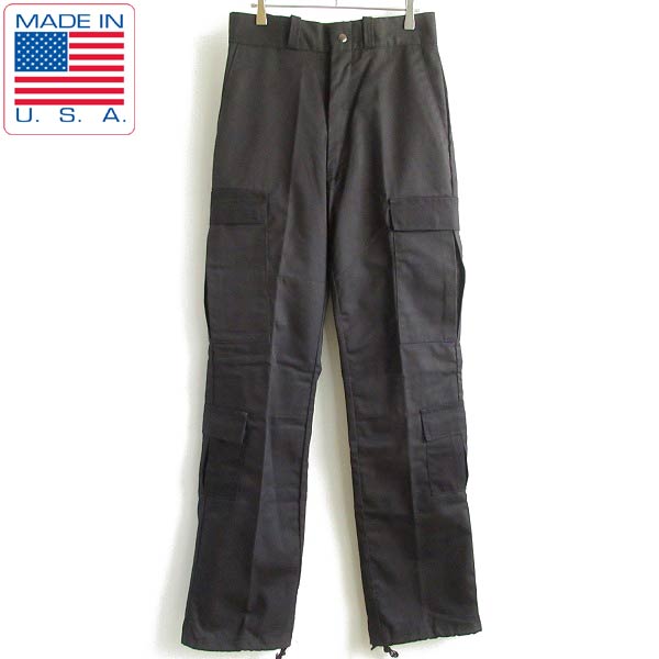 新品 USA製 PRO-TUFF カーゴパンツ 黒 W30 ブラック BERNER WORKS アメリカ製 デッドストック D146【メンズ】【通販】【BPS】|古着屋 BRIDGE