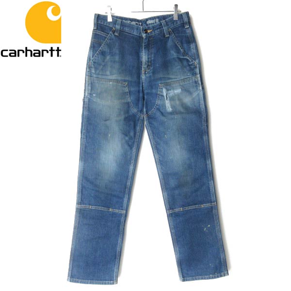 カーハート ダブルニーデニム W36 楽天市場】【中古】【古着】 Carhartt デニム ワークパンツ W36