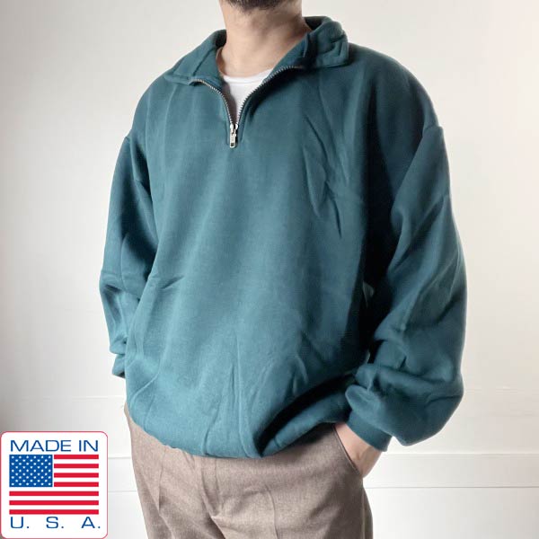 楽天市場】50's 雪柄 Half Zip Sweat (ヴィンテージスウェット