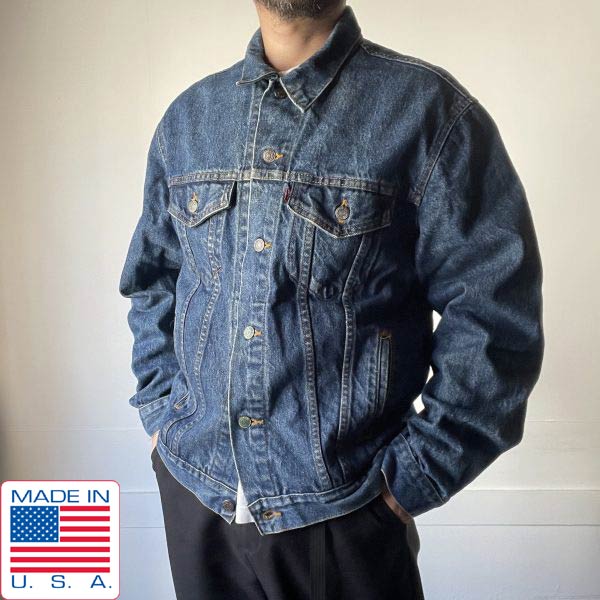 80s USA製 Levis 71506 デニムジャケット Gジャン 90年代 90s 80s 80年代 リーバイス アメリカ製 Gジャン