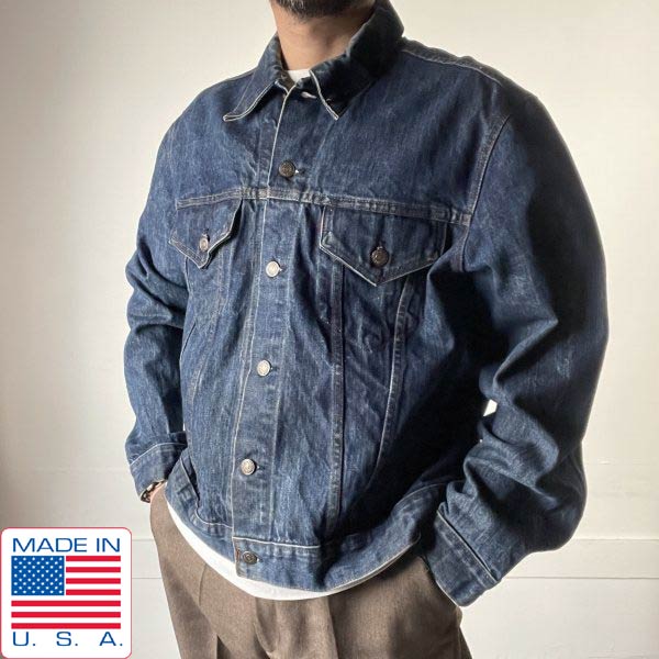 楽天市場】70s USA製 Levi's リーバイス 70505 4th 66前期 縦落ち