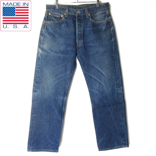 楽天市場】1987年製 USA製 リーバイス501 ハチマル ジーンズ 実寸W31