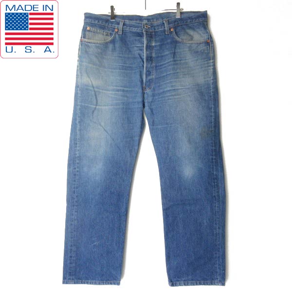 楽天市場】美品 USA製 Levi's リーバイス501 濃紺 濃色 ジーンズ【実寸