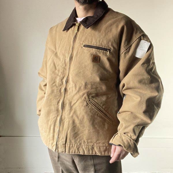 楽天市場】新品 00s carhartt デトロイト ジャケット BRN 4XL ブラウン