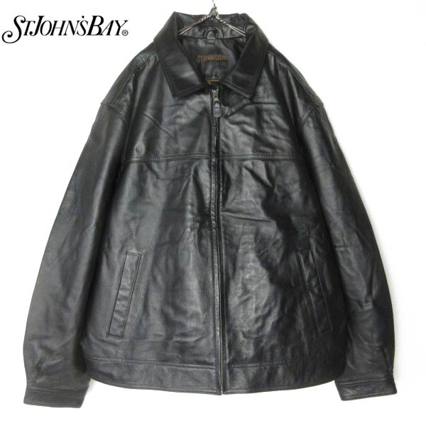 楽天市場】ST.JOHN'S BAY セントジョンズベイ ジップアップ レザー