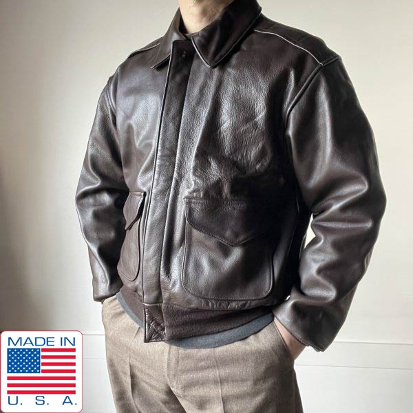 楽天市場】フライトジャケット A-2 上質 エディーバウアー Eddie Bauer