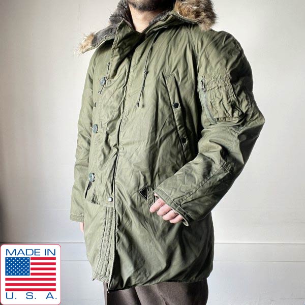 楽天市場】N-1 デッキジャケット 希少!! 1970年代 民間用 Golden