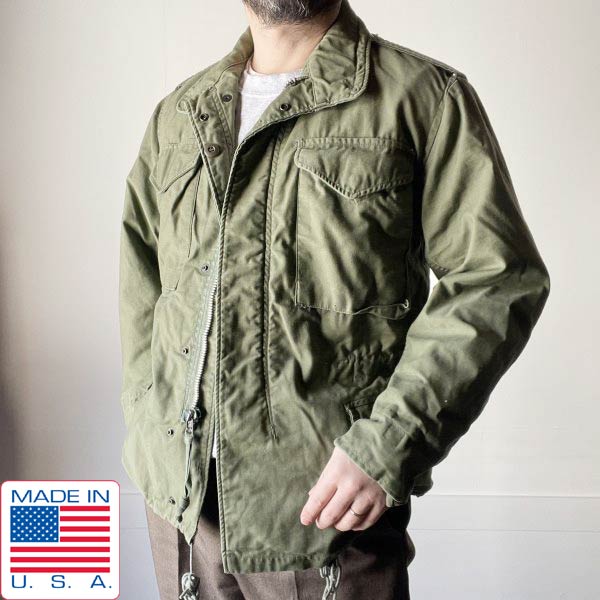 希少サイズ S-S 60s 実物 米軍 M-65 2nd フィールド ジャケット グレーライナー アルミジッパー USA製 ビンテージ D151【中古】【古着】【メンズ】【通販】【BTOS】
